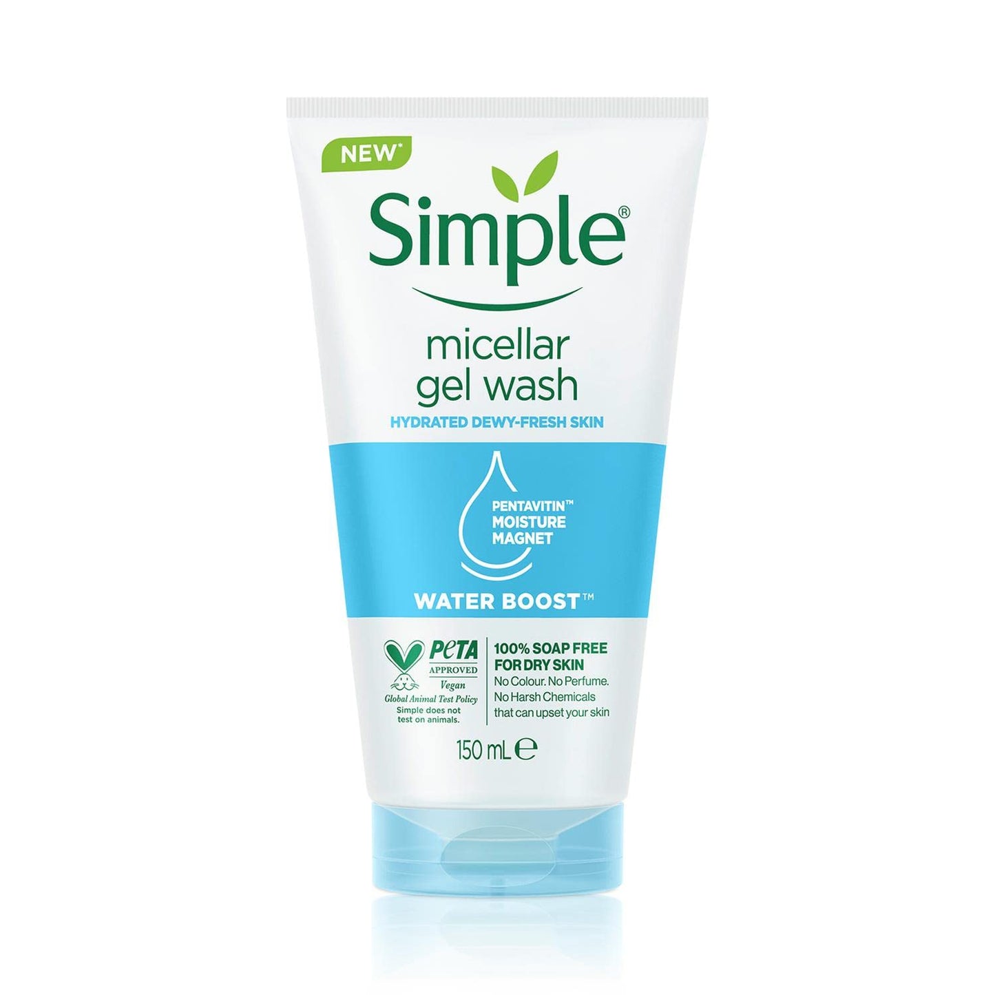 Simple Water Boost Micellar Gel Wash – 150ml
