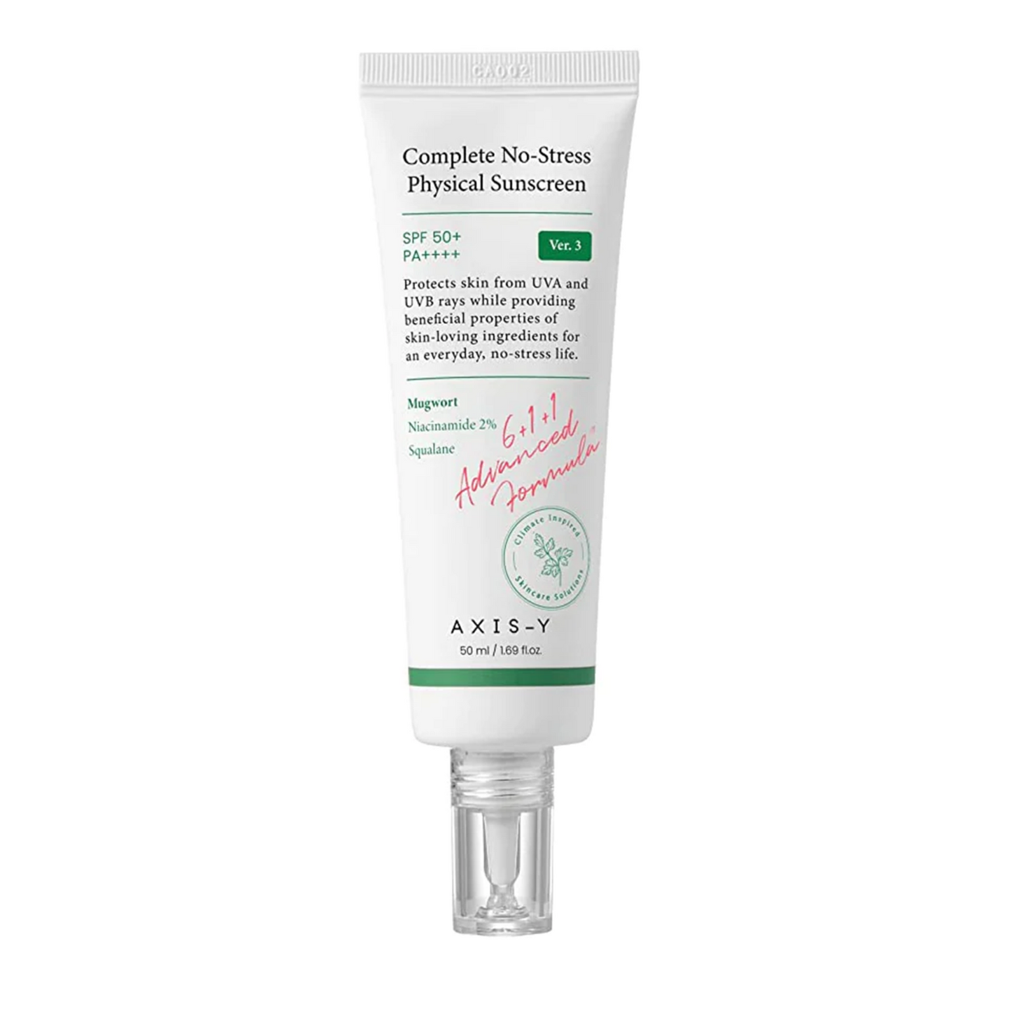 Axis - Y Complete No-Stress Physical Sunscreen - 50ml