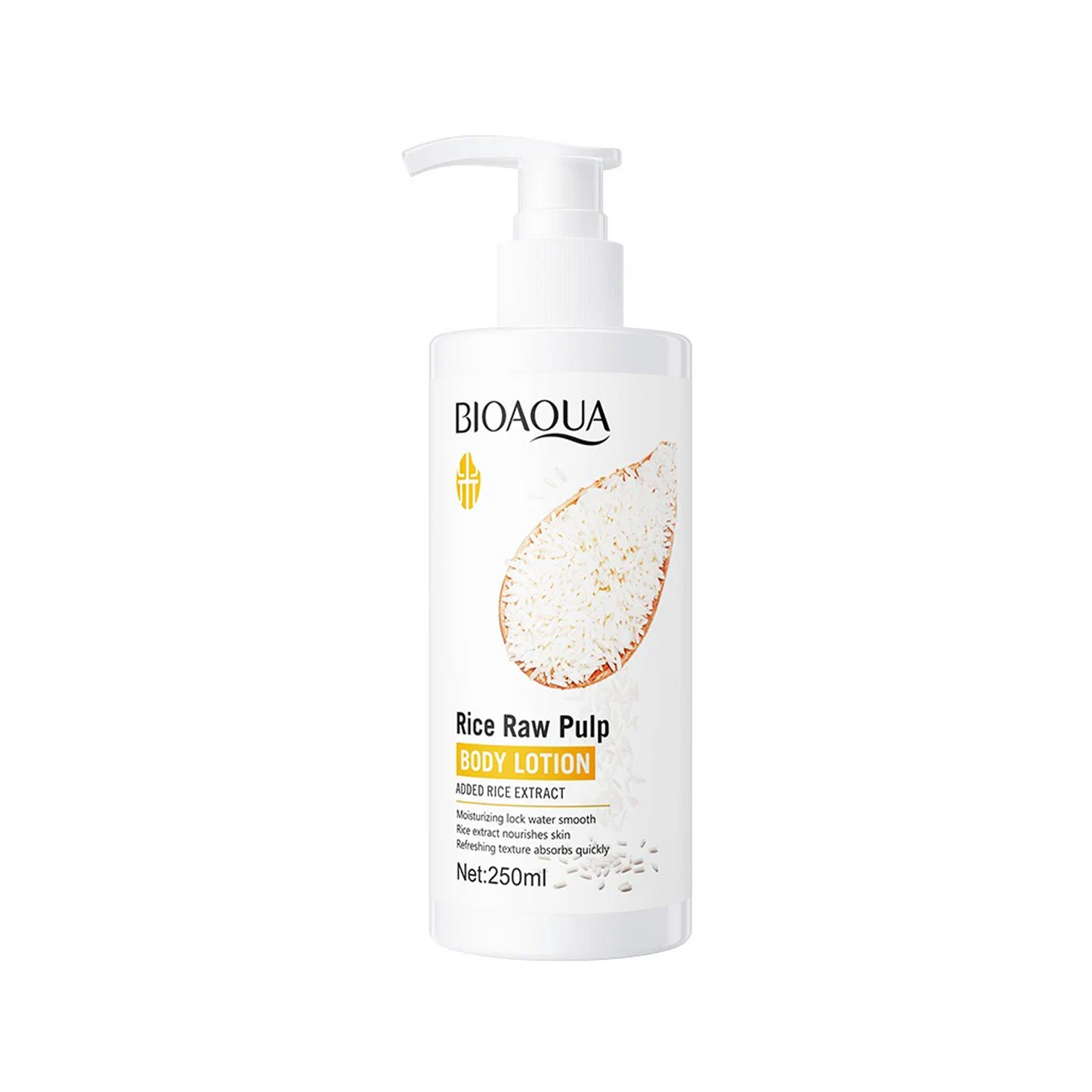 BIOAQUA Rice Raw Pulp Body Lotion - 250ml