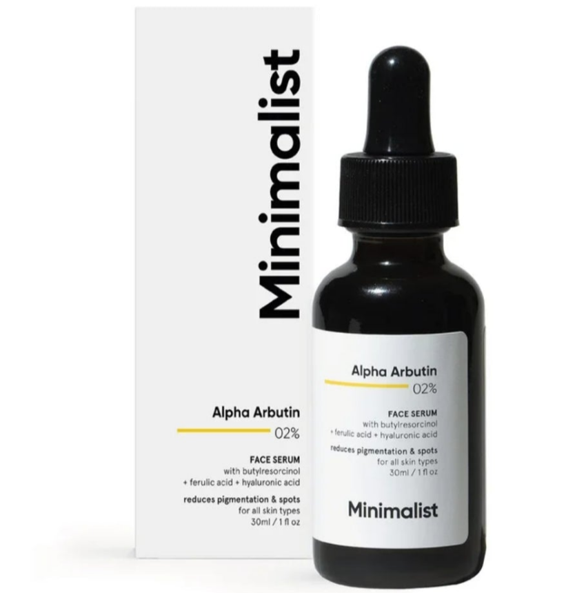 Minimalist Skincare
Alpha Arbutin 2% Face Serum