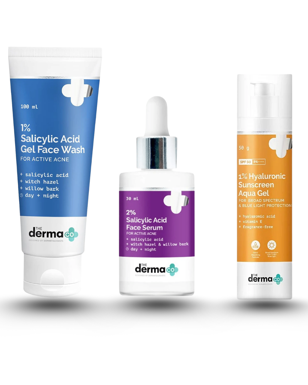 THE DERMA CO. SALICYLIC ANTI ACNE COMBO