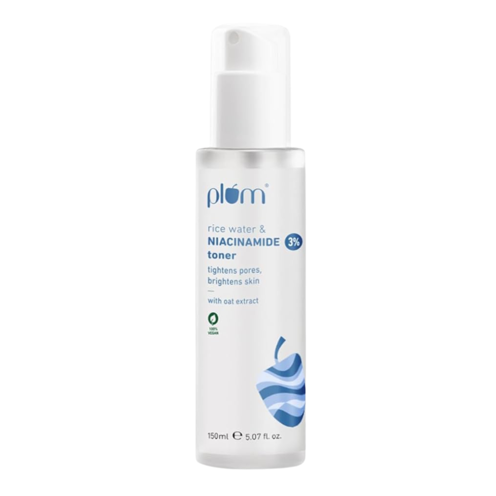 Plum Rice Water & 3% Niacinamide Toner – 150ml
