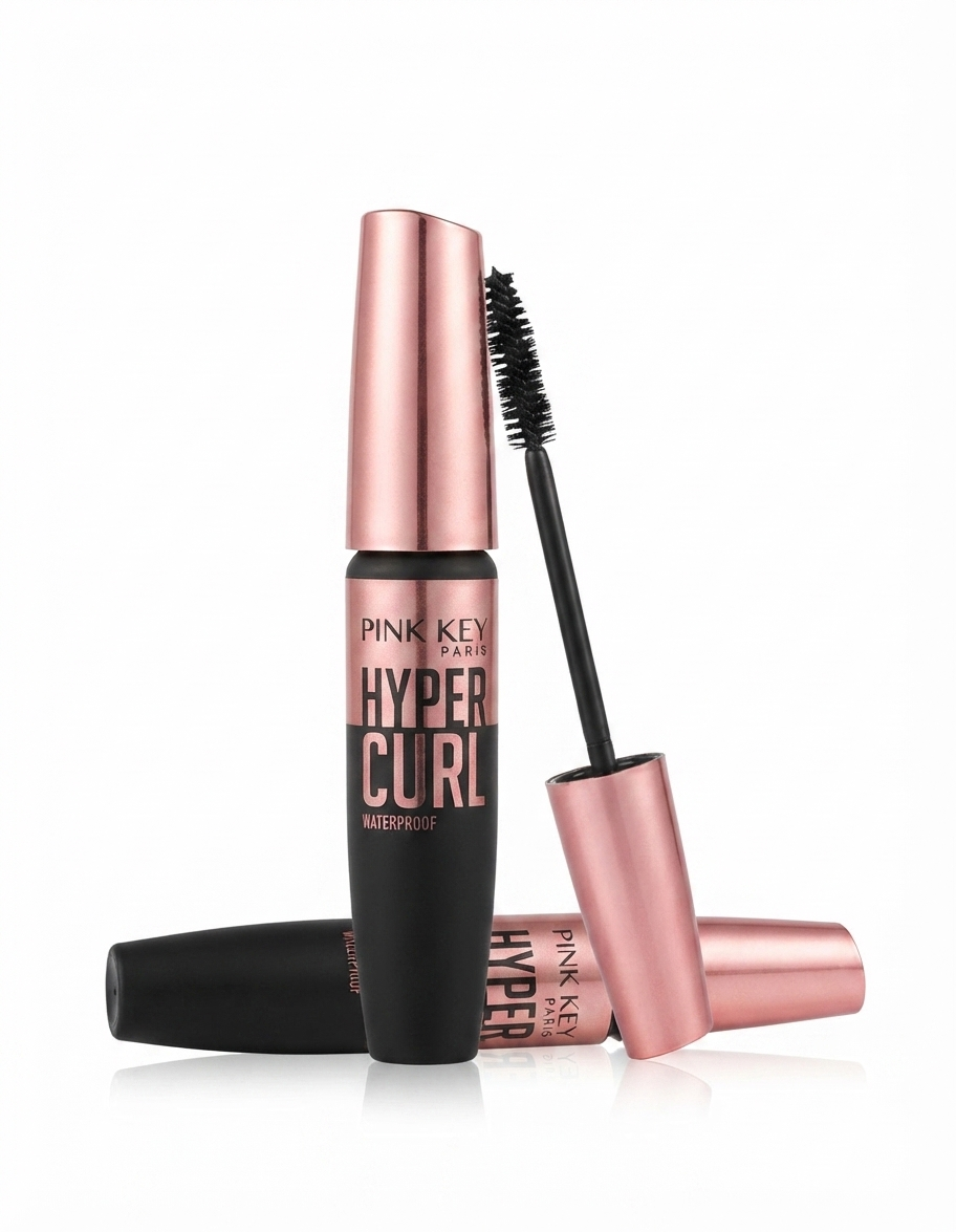 Pink Key Hyper Curl Waterproof Mascara – 24 Hour Long-Lasting Curl