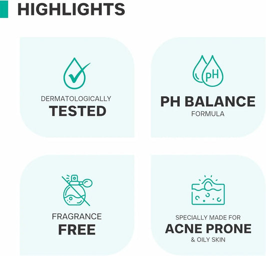Dermatouch Salicylic Acid Facewash – Anti-Acne & Oil Control Cleanser
