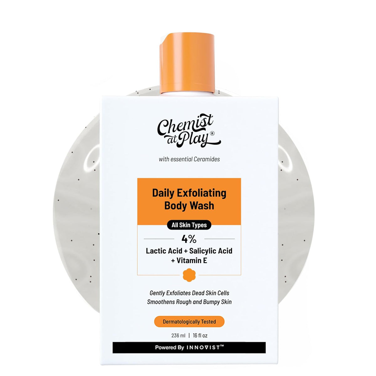 Chemist at Play Daily Exfoliating Body Wash with 4% Lactic Acid + Salicylic Acid + Vitamin E