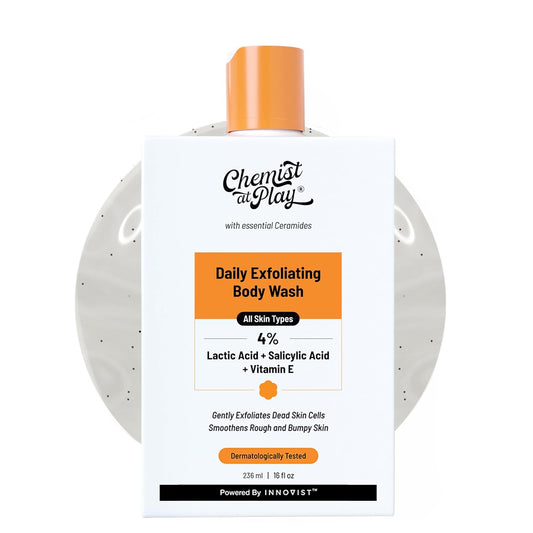 Chemist at Play Daily Exfoliating Body Wash with 4% Lactic Acid + Salicylic Acid + Vitamin E