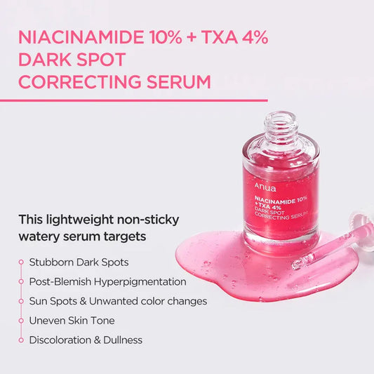 Anua Niacinamide 10% + TXA 4%Dark Spot Correcting Serum - 30 ml
