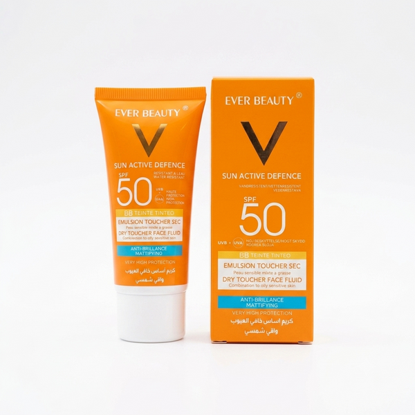 Ever Beauty V Sun Active Defence SPF 50 BB Sunscreen