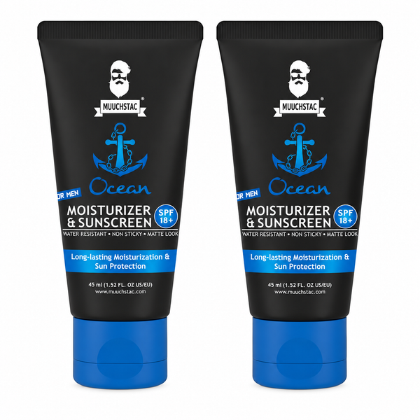 Muuchstac Ocean Moisturizer &amp; Sunscreen SPF 18+ - 2 Piece