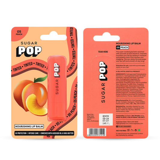 Nourishing Lip Balm Peach06