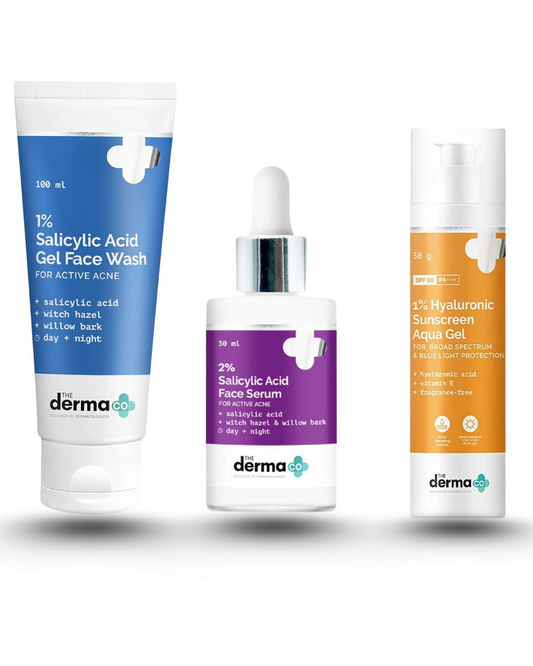 THE DERMA CO. SALICYLIC ANTI ACNE COMBO