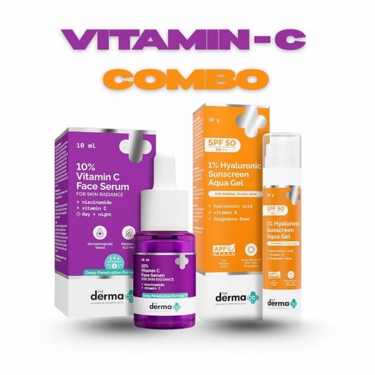 THE DERMA CO. VITAMIN-C SERUM + SUNSCREEN