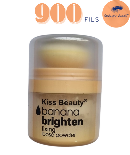 Kiss Beauty Banana Brighten Fixing Loose Powder - 900fils