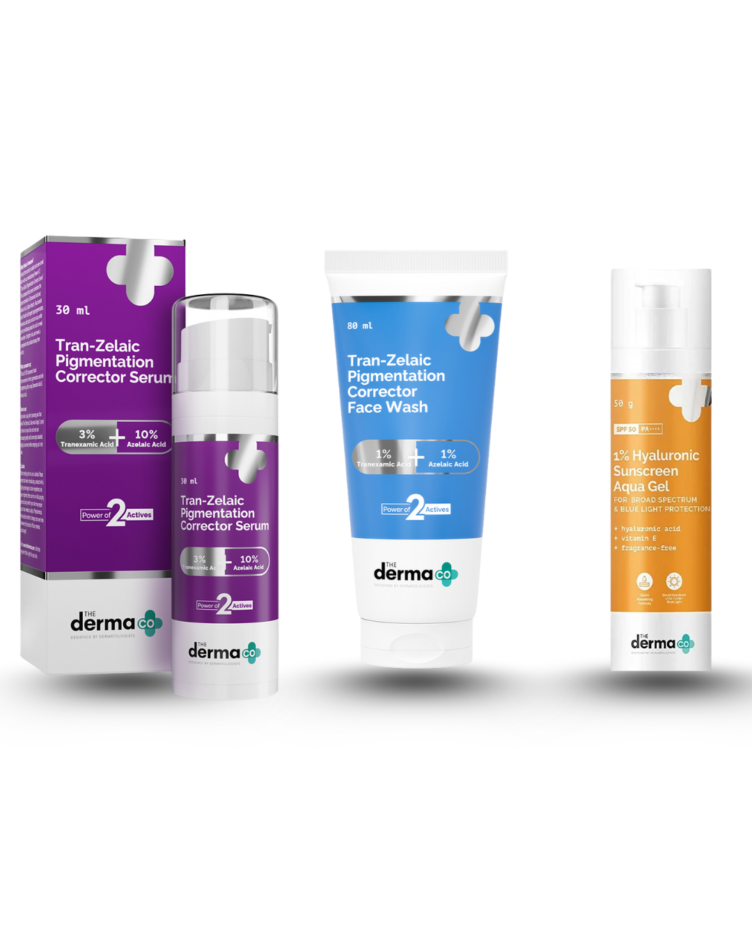 THE DERMA CO. TRAN-ZELIAC COMBO FOR PIGMENTATION