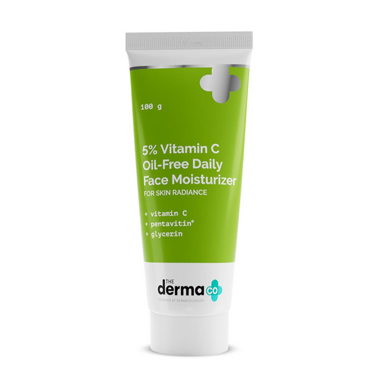 5% Vitamin C Oil-Free Daily Face Moisturizer for Skin Radiance - 100g