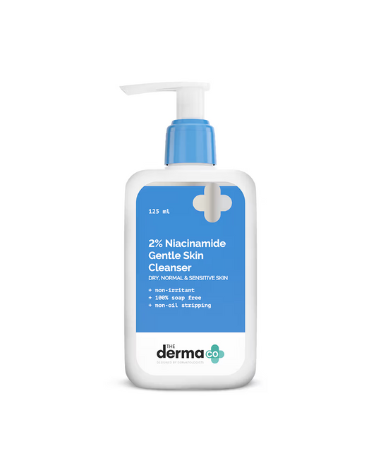 The Derma Co 2% Niacinamide Gentle Skin Cleanser (125ml)