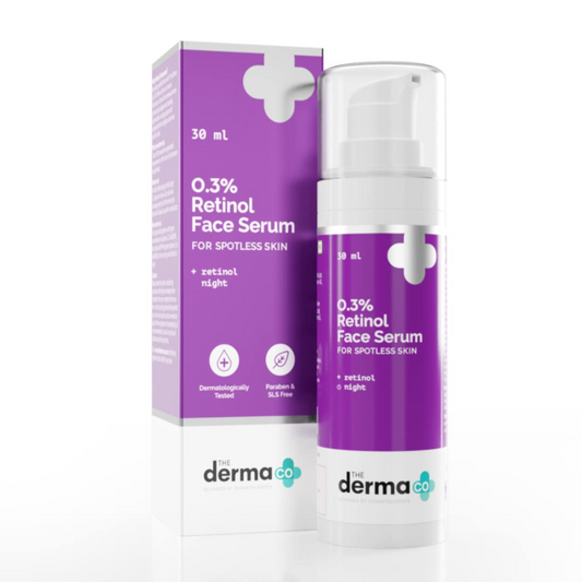 The Derma Co 0.3% Retinol Face Serum – 30ml