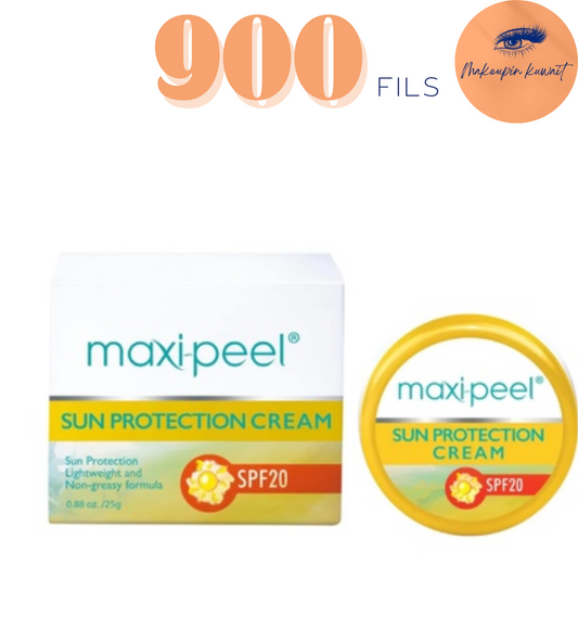 Maxi-Peel Sun Protection Cream SPF 20 – Lightweight & Non-Greasy | Only 900 Fils