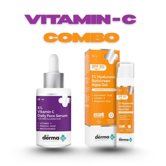 THE DERMA CO. VITAMIN-C SERUM + SUNSCREEN