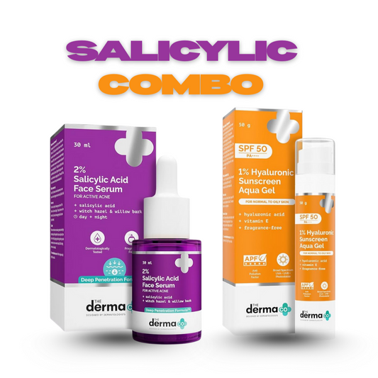 THE DERMA CO. SALICYLIC SERUM + SUNSCREEN