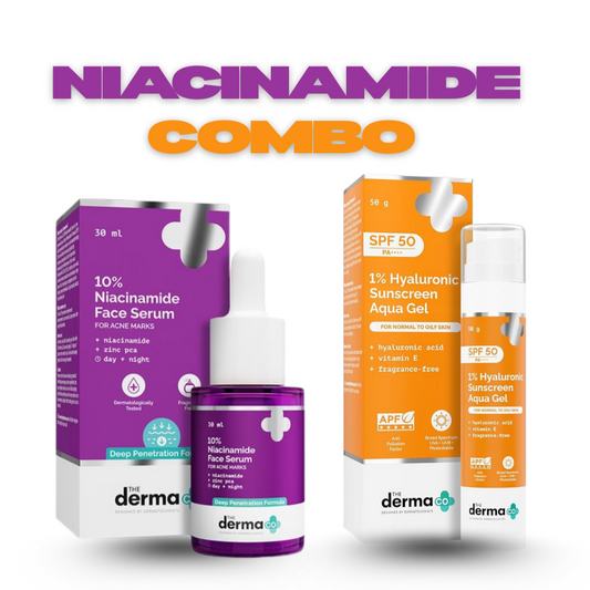 THE DERMA CO. Niacinamide + Sunscreen COMBO