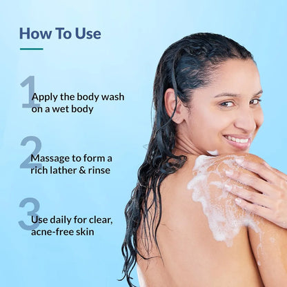 Fixderma Salyzap Anti-Acne Body Wash – Clears Body Acne & Unclogs Pores