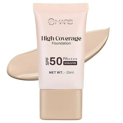 MARS High Coverage Foundation SPF 50 PA++++  25ml