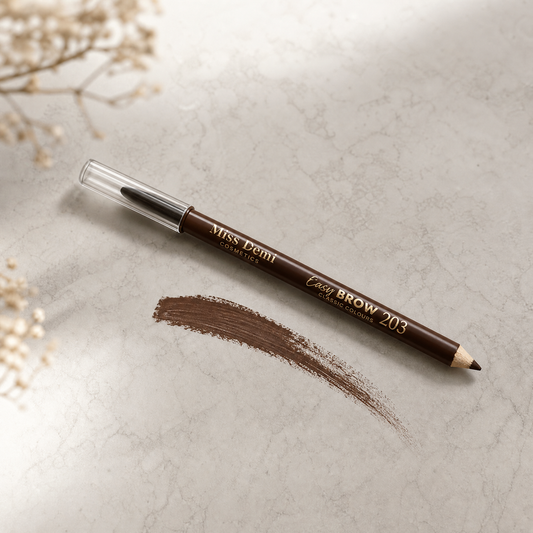 Miss Demi Easy Brow Pencil 203 – Waterproof Dual-Ended Eyebrow Definer