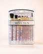 Cosmetics Miss Yun 14-Piece Makeup Brush Set – Face, Eye & brow