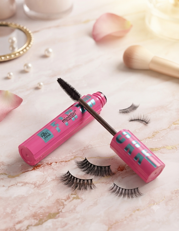 Ministar Matte & Oil-Free Mascara – Long-Lasting, Volumizing, Waterproof