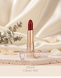 USHAS Classic Red Matte Lipstick – Long-Lasting, Rich Color with Moisturizing Finish