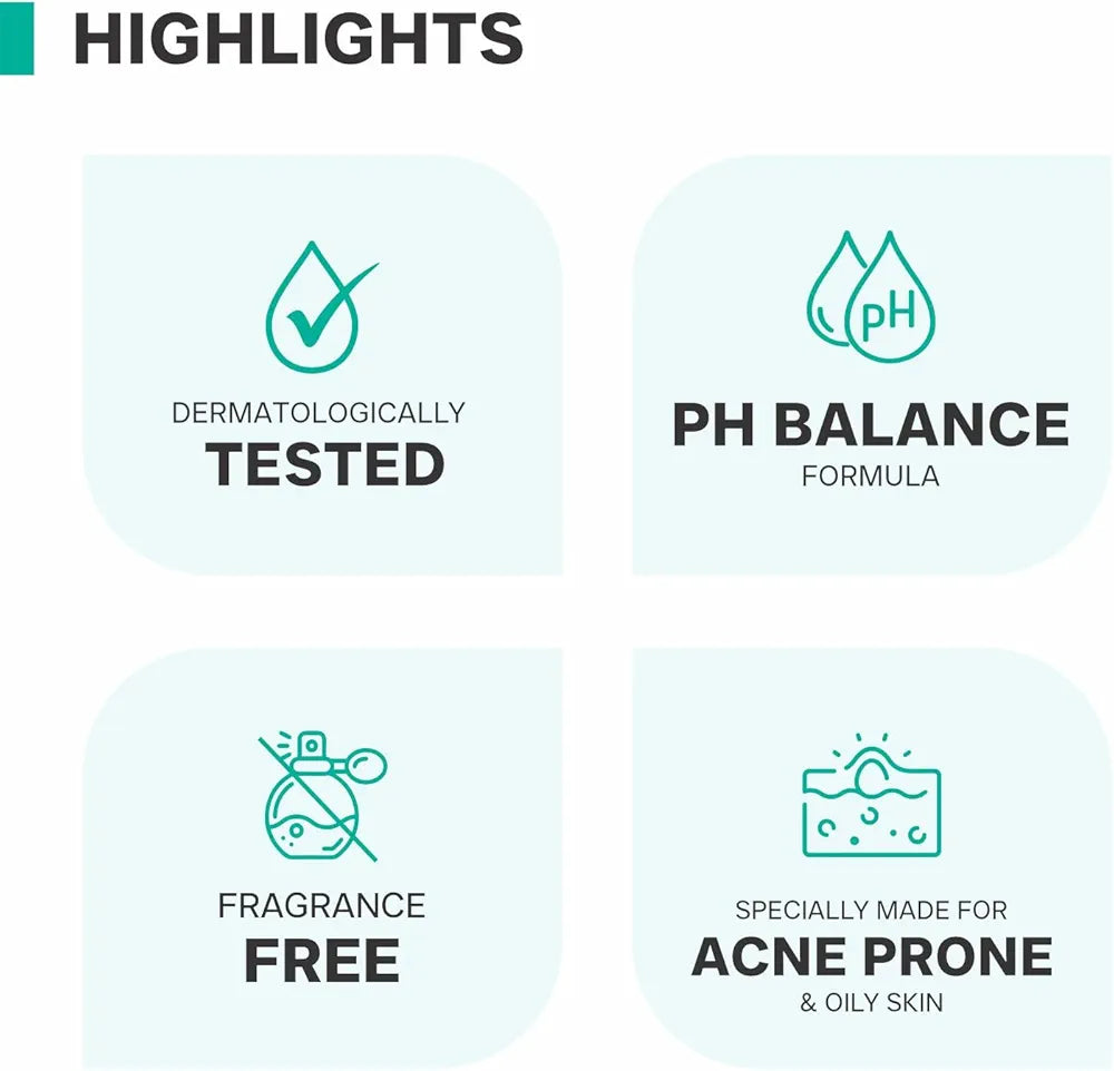Dermatouch Salicylic Acid Facewash – Anti-Acne & Oil Control Cleanser