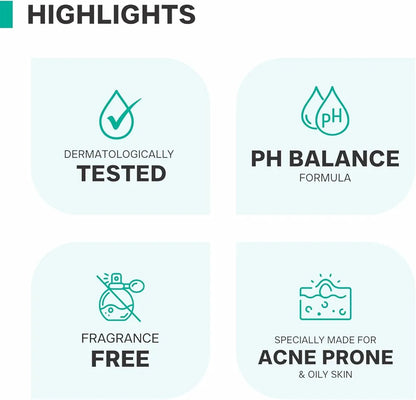 Dermatouch Salicylic Acid Facewash – Anti-Acne & Oil Control Cleanser