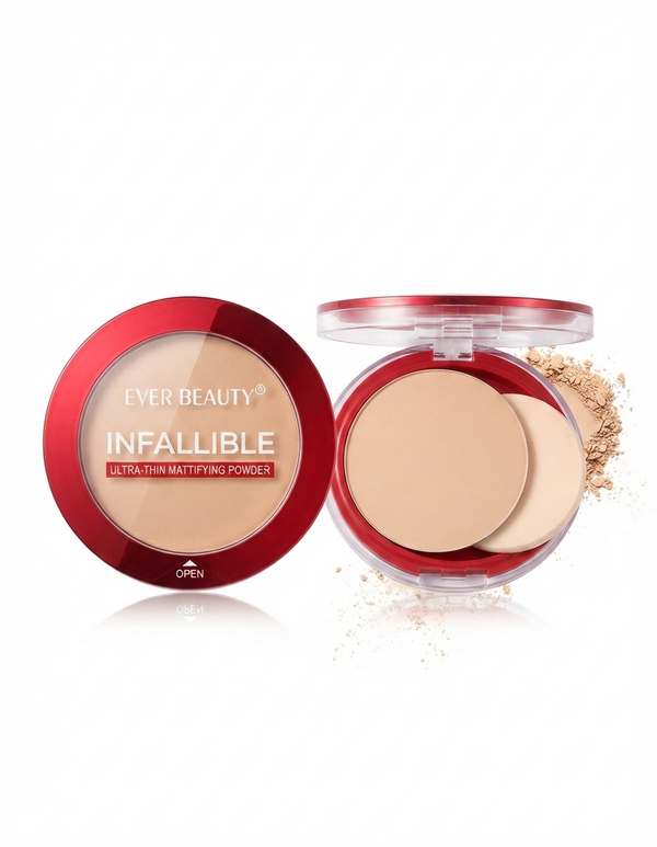 Ever Beauty Infallible Ultra-Thin Mattifying Compact
