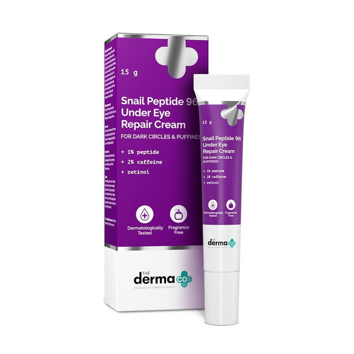 The Derma Co. Snail Peptide 96 Under Eye Repair Cream